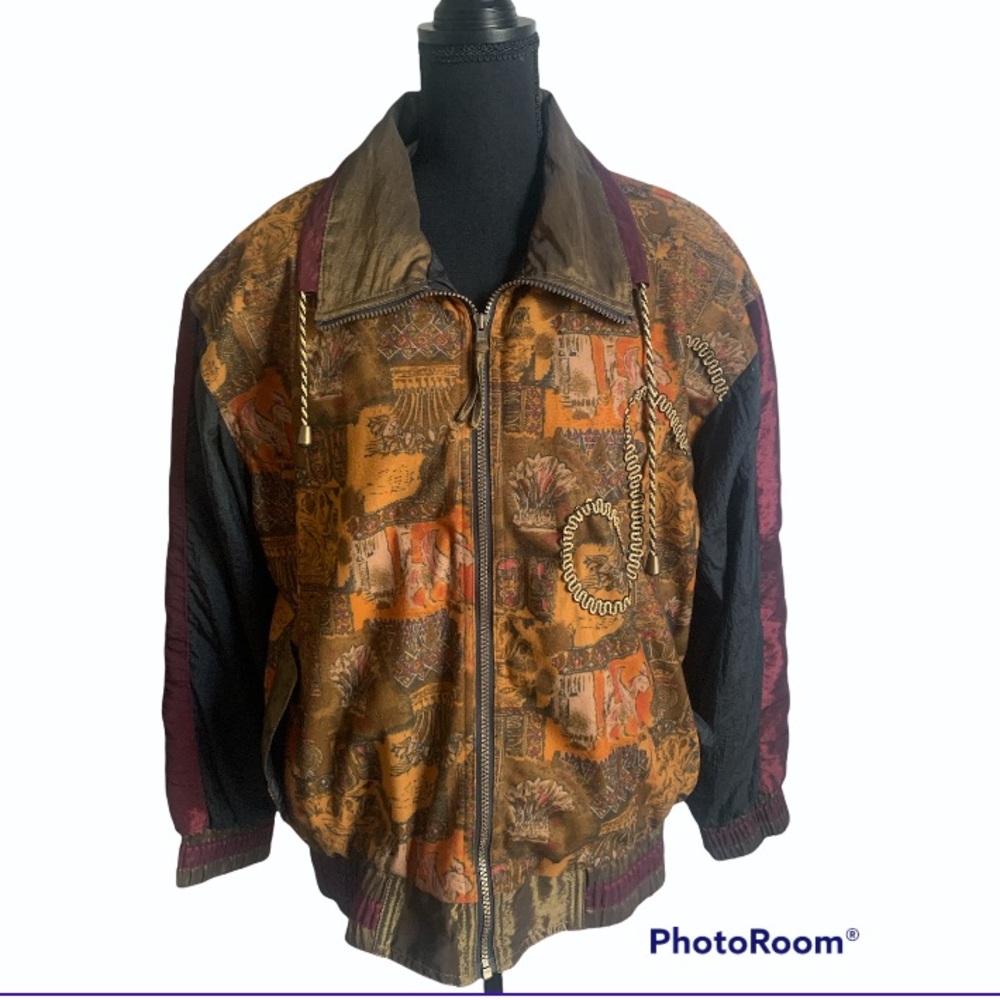 Vintage Chili Pepper Light jacket. Size Large